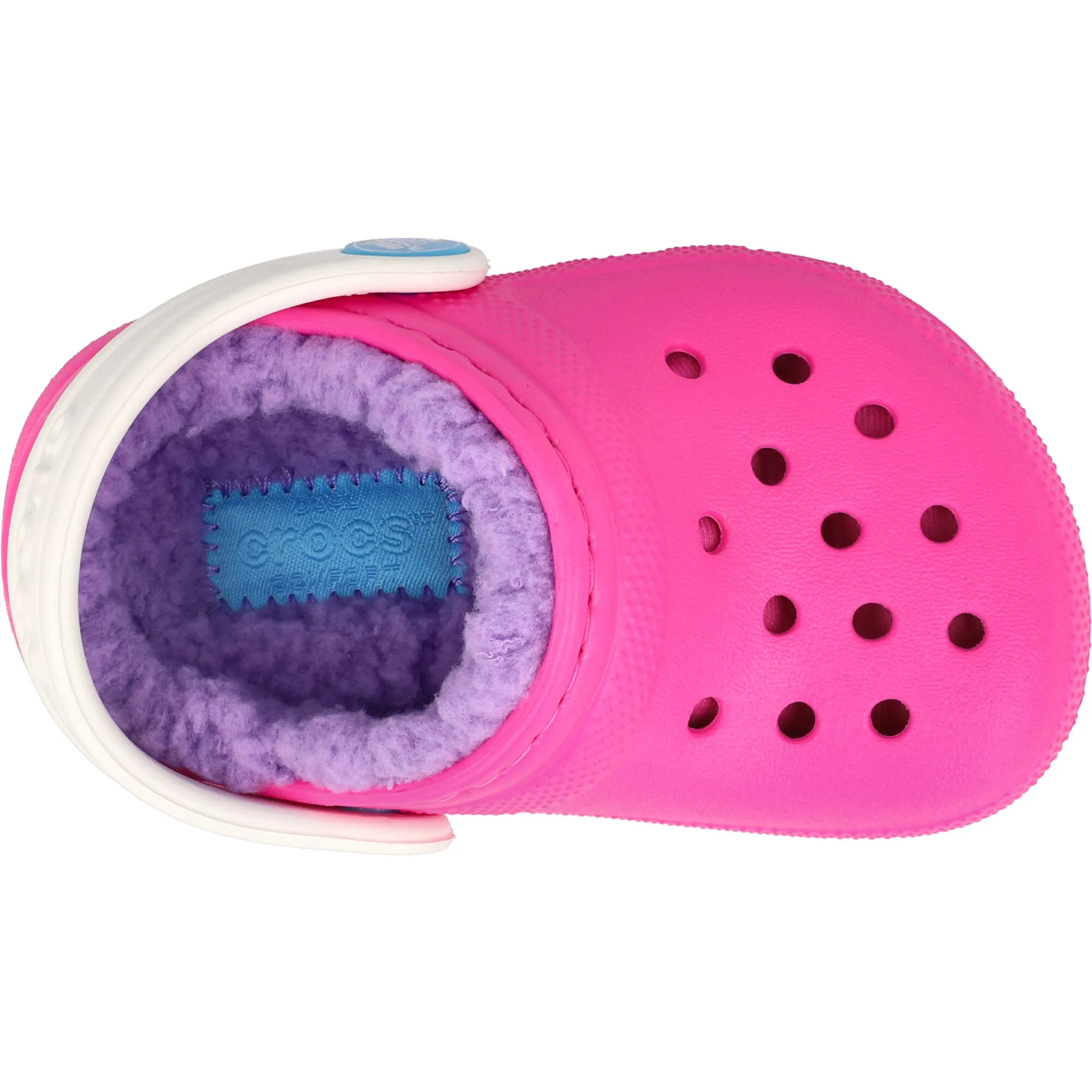 Crocs Kids Classic Lined Clog Pink Crush