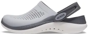 Crocs LiteRide 360 K Clogs, Light Grey/Slate Grey, 30/31 EU
