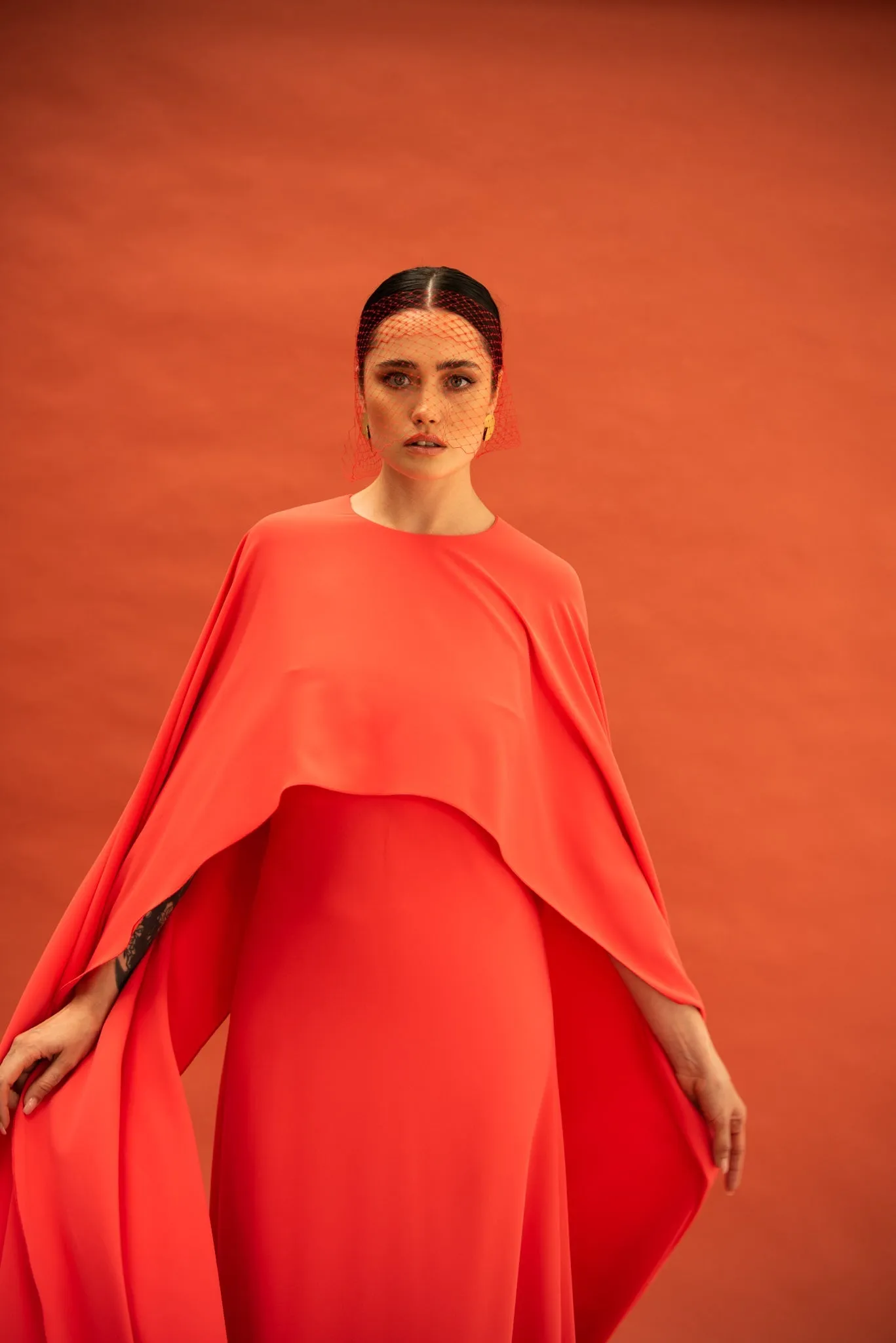 Dina Coral Dress