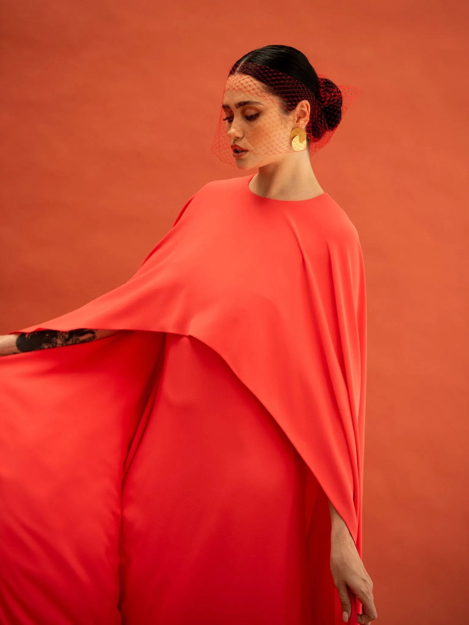 Dina Coral Dress