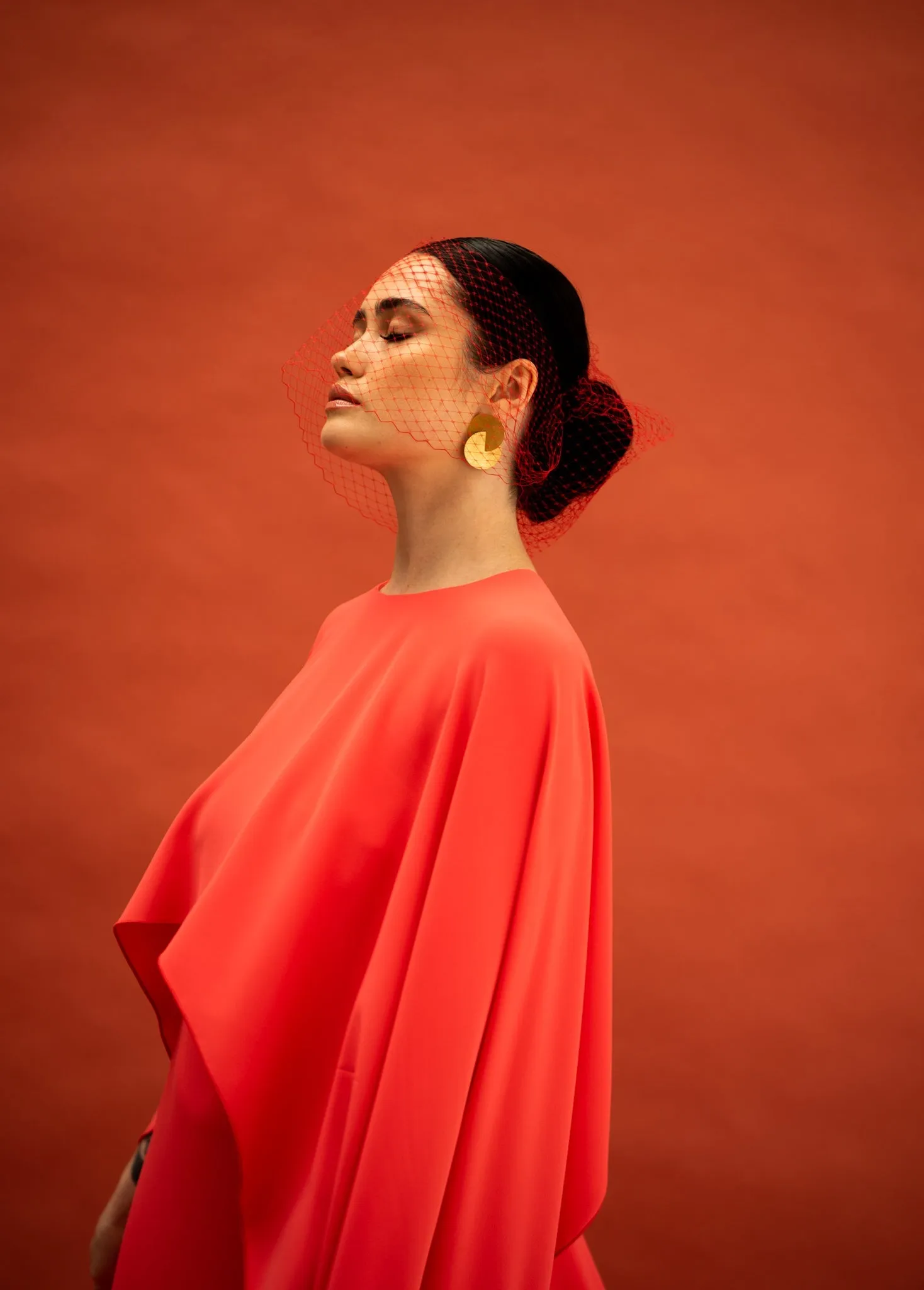 Dina Coral Dress