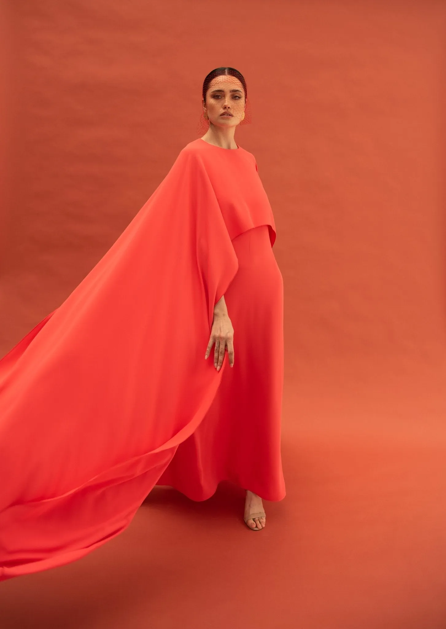 Dina Coral Dress