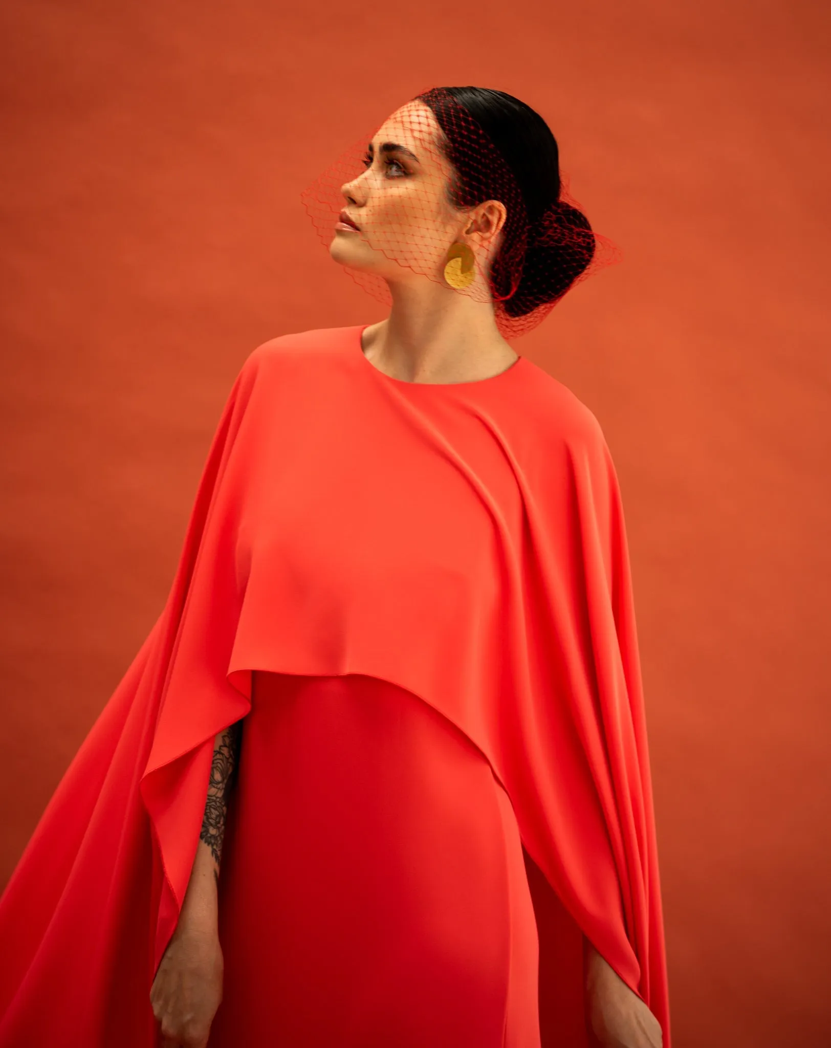Dina Coral Dress
