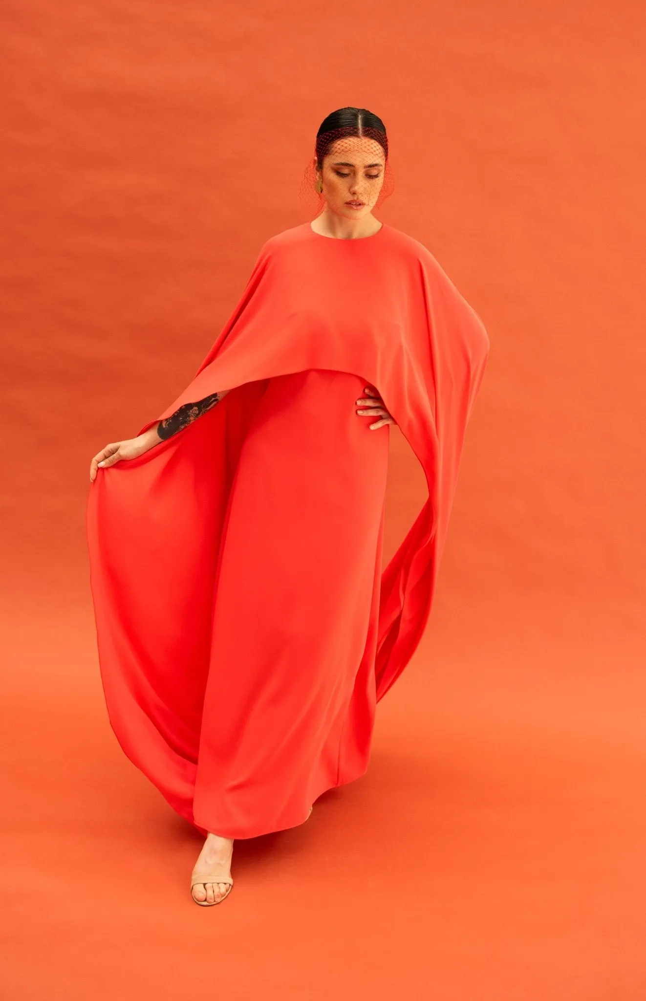 Dina Coral Dress