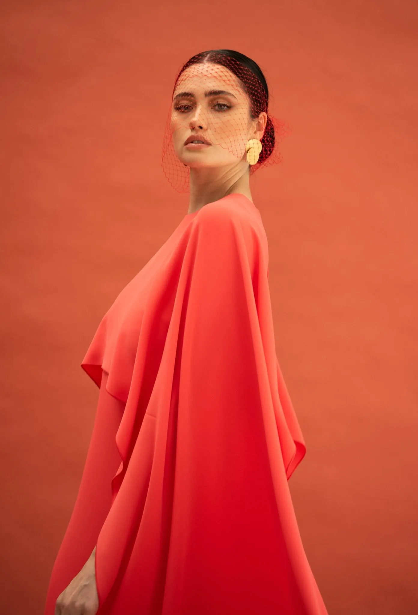 Dina Coral Dress