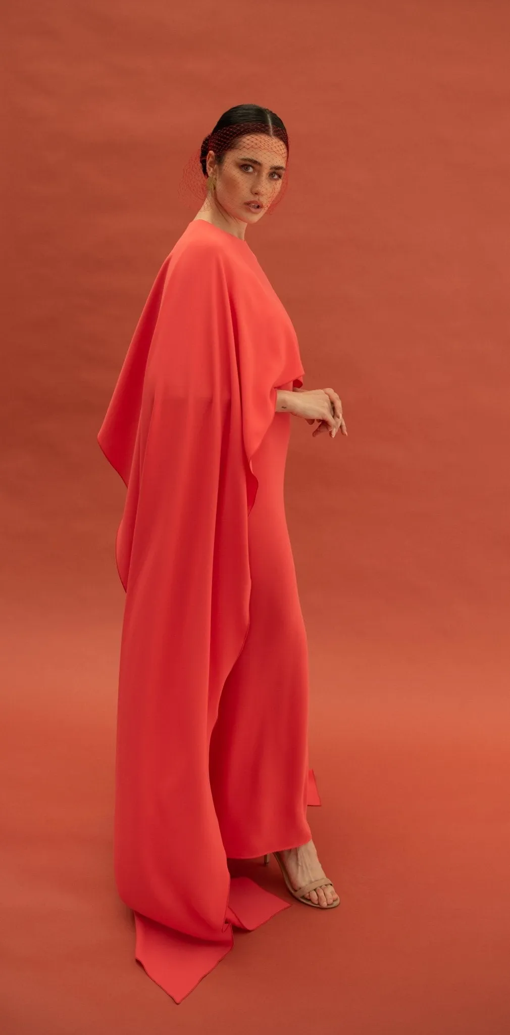 Dina Coral Dress