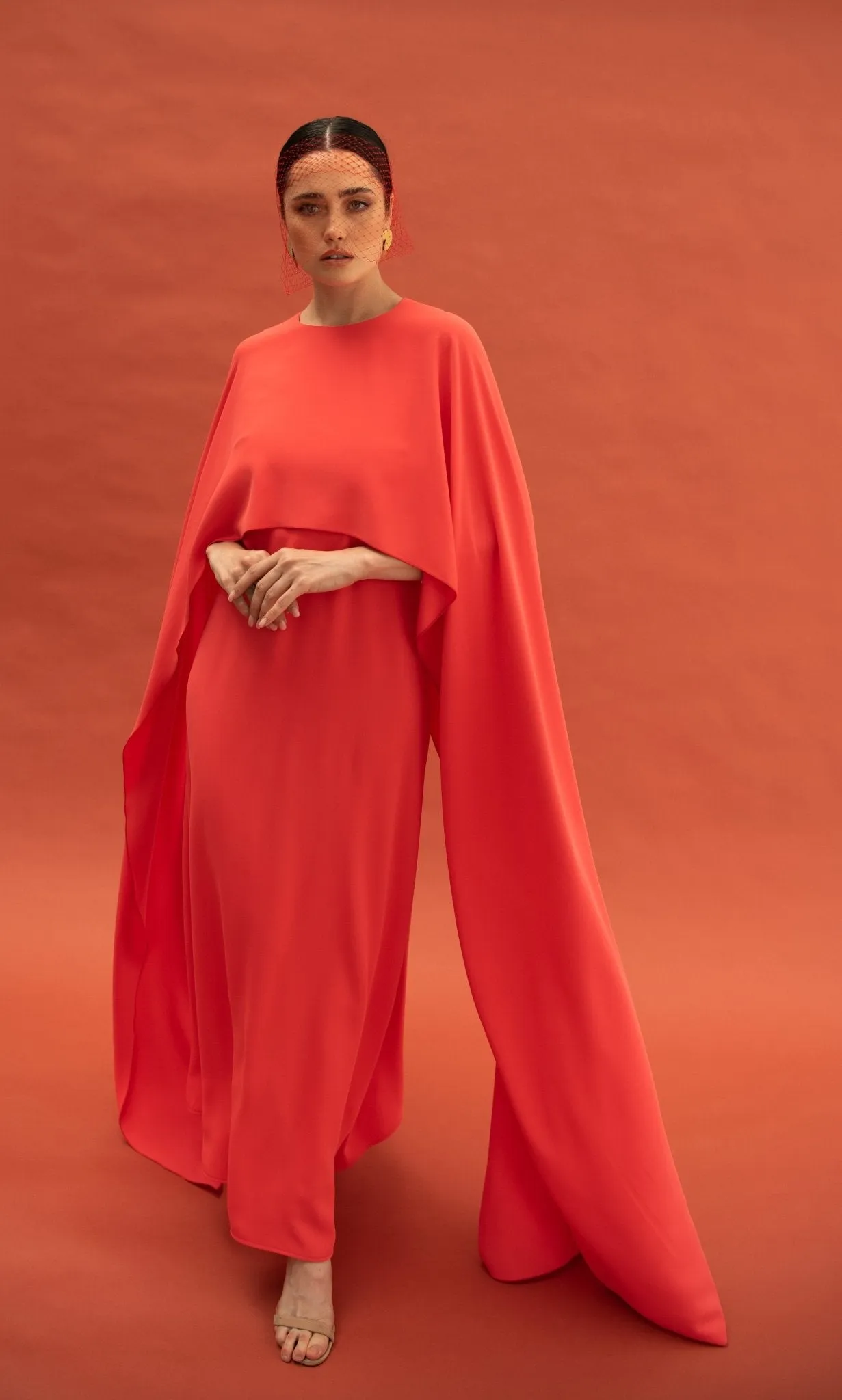 Dina Coral Dress