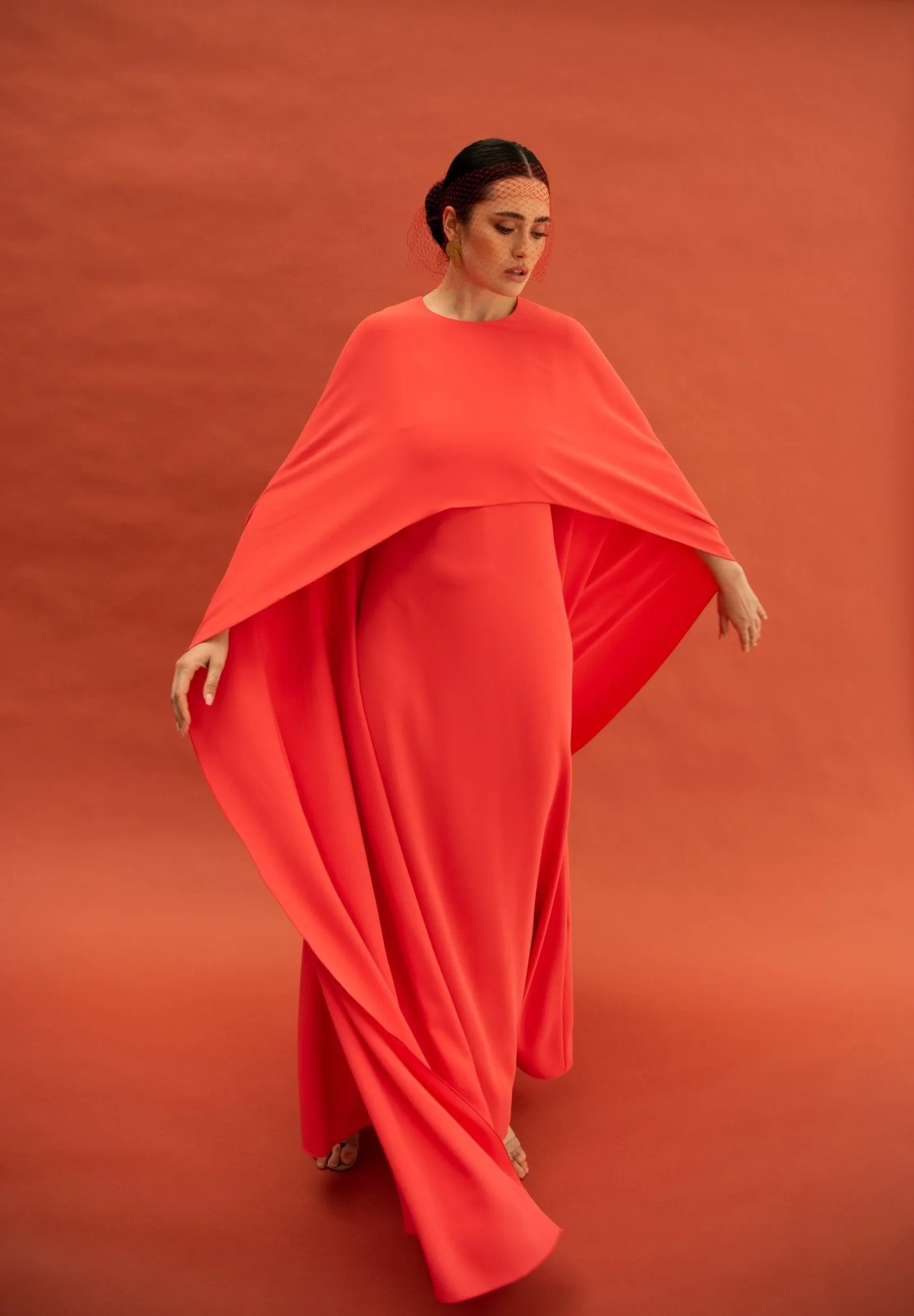 Dina Coral Dress
