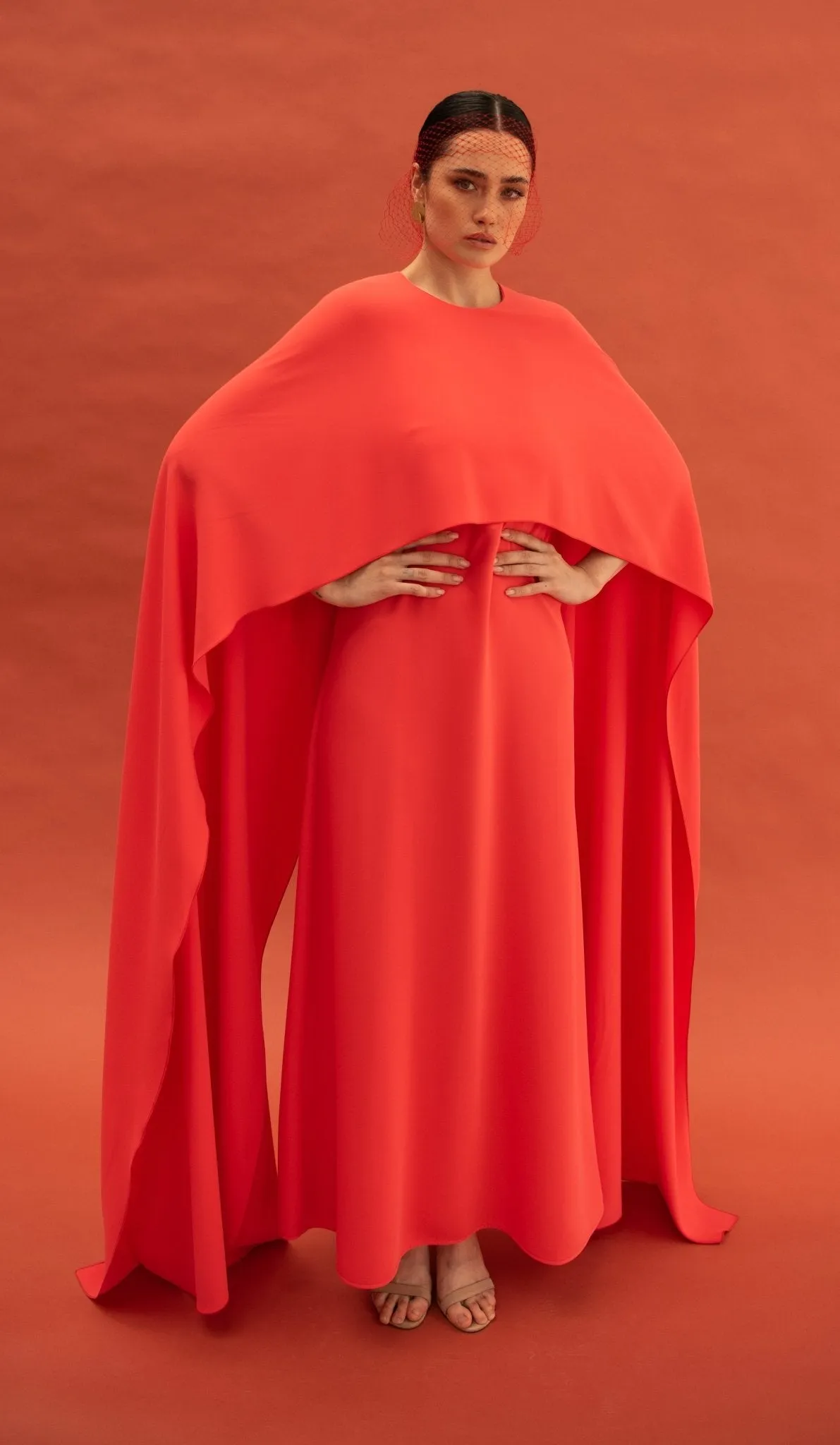 Dina Coral Dress