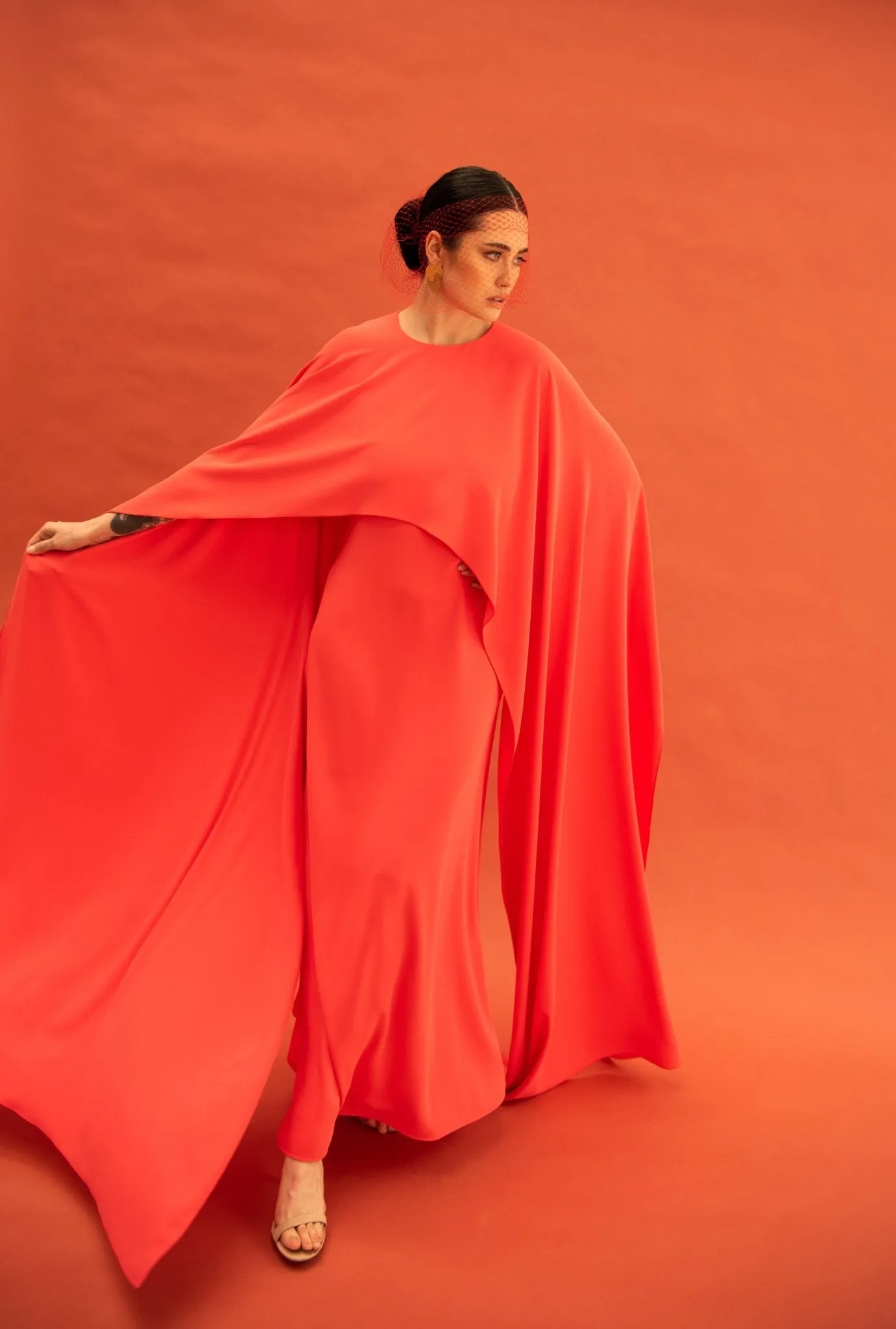 Dina Coral Dress