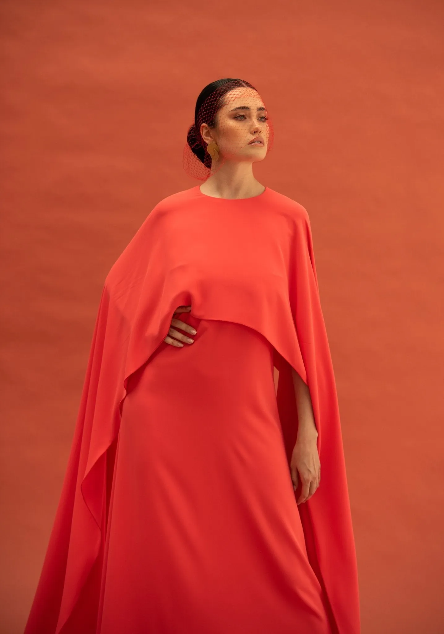 Dina Coral Dress