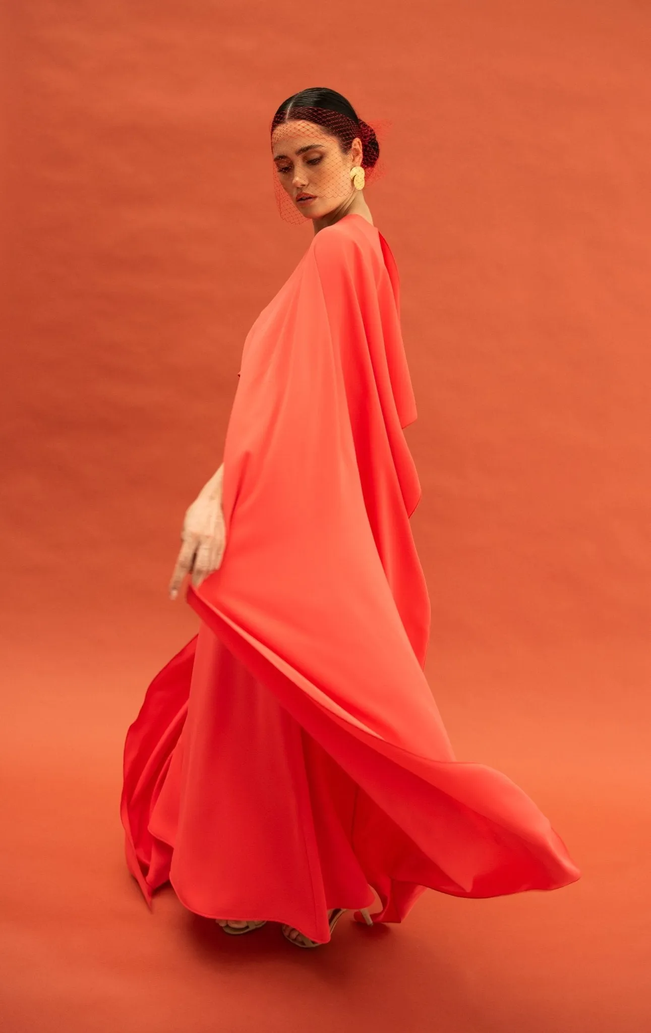 Dina Coral Dress