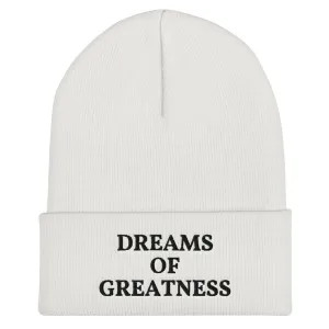 DREAMS OF GREATNESS Beanie (BLACK)