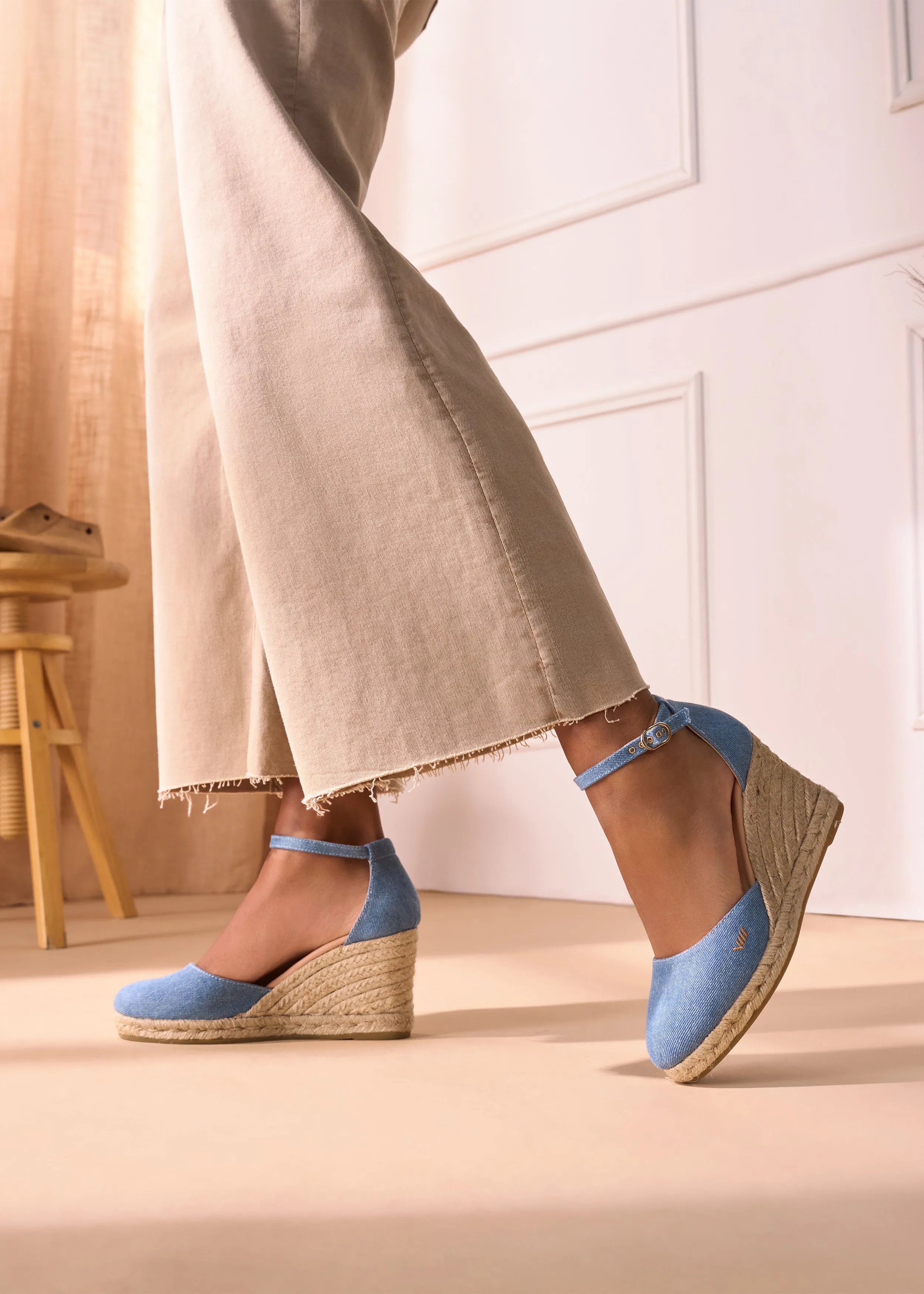 Estartit Limited Edition Canvas Espadrille Wedges