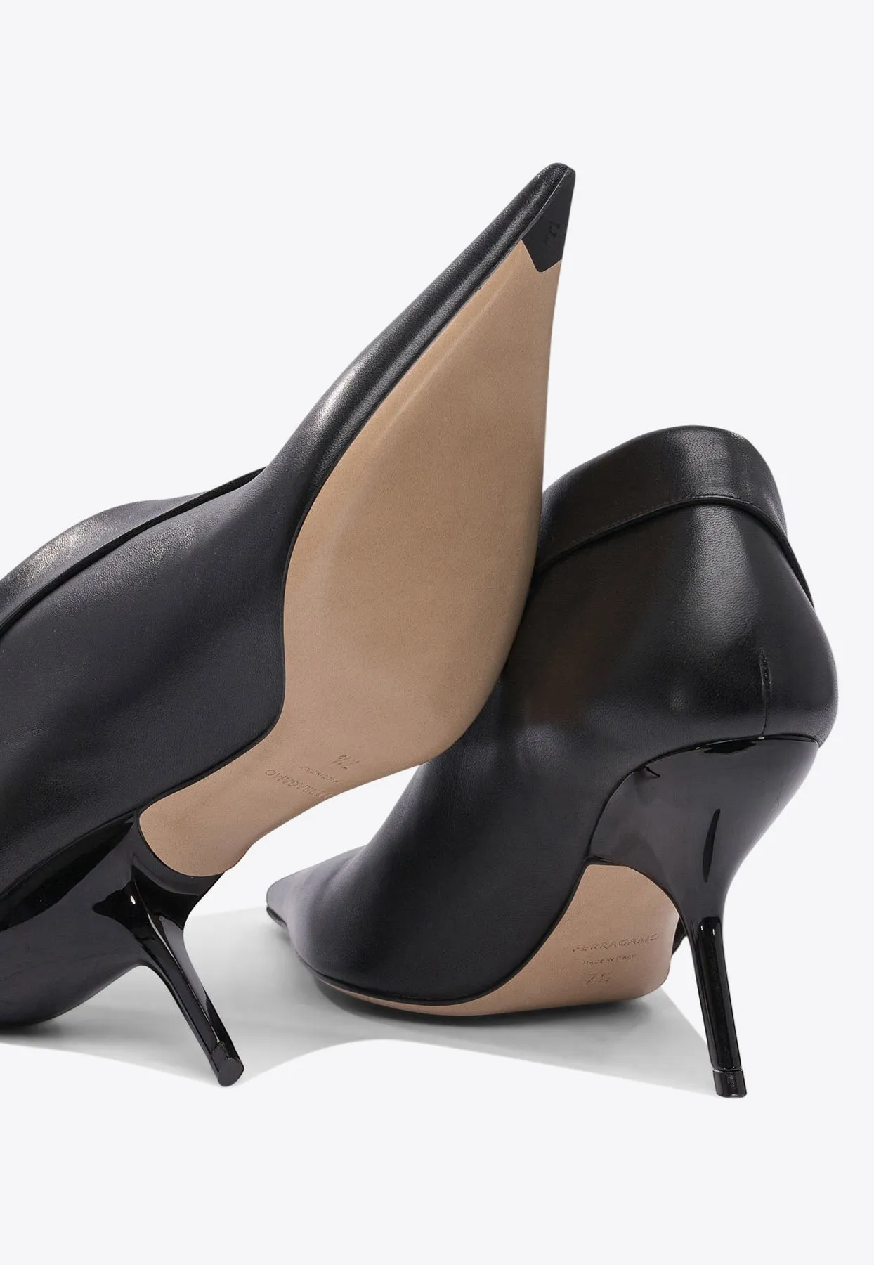 Eva 85 Soft Leather Pumps