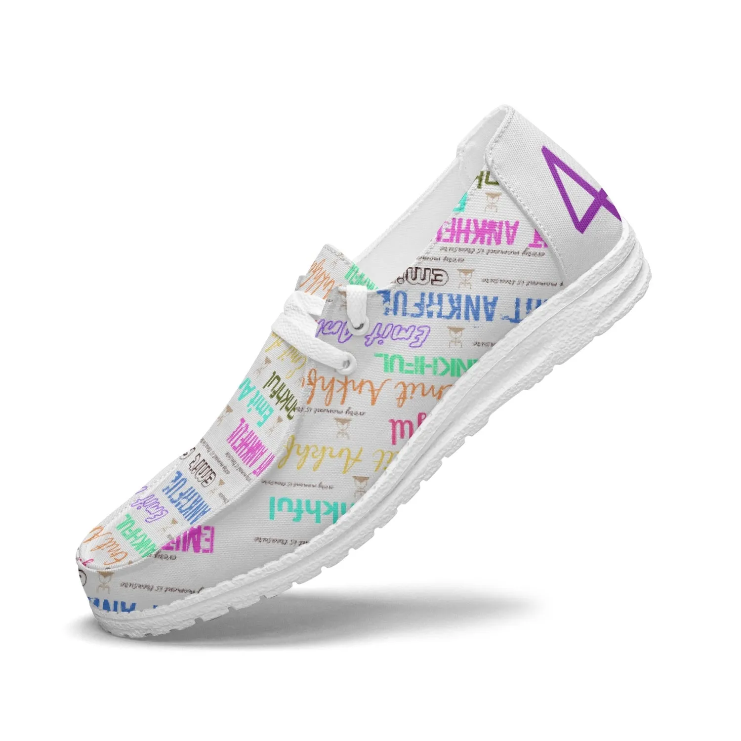EXCLUSIVELY EXQUISITE ( Trendy Canvas Lace-up Loafers)