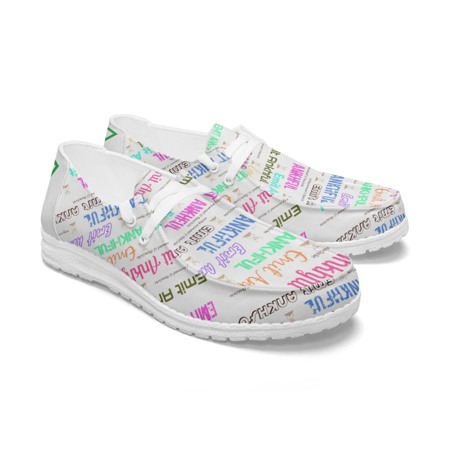 EXCLUSIVELY EXQUISITE ( Trendy Canvas Lace-up Loafers)