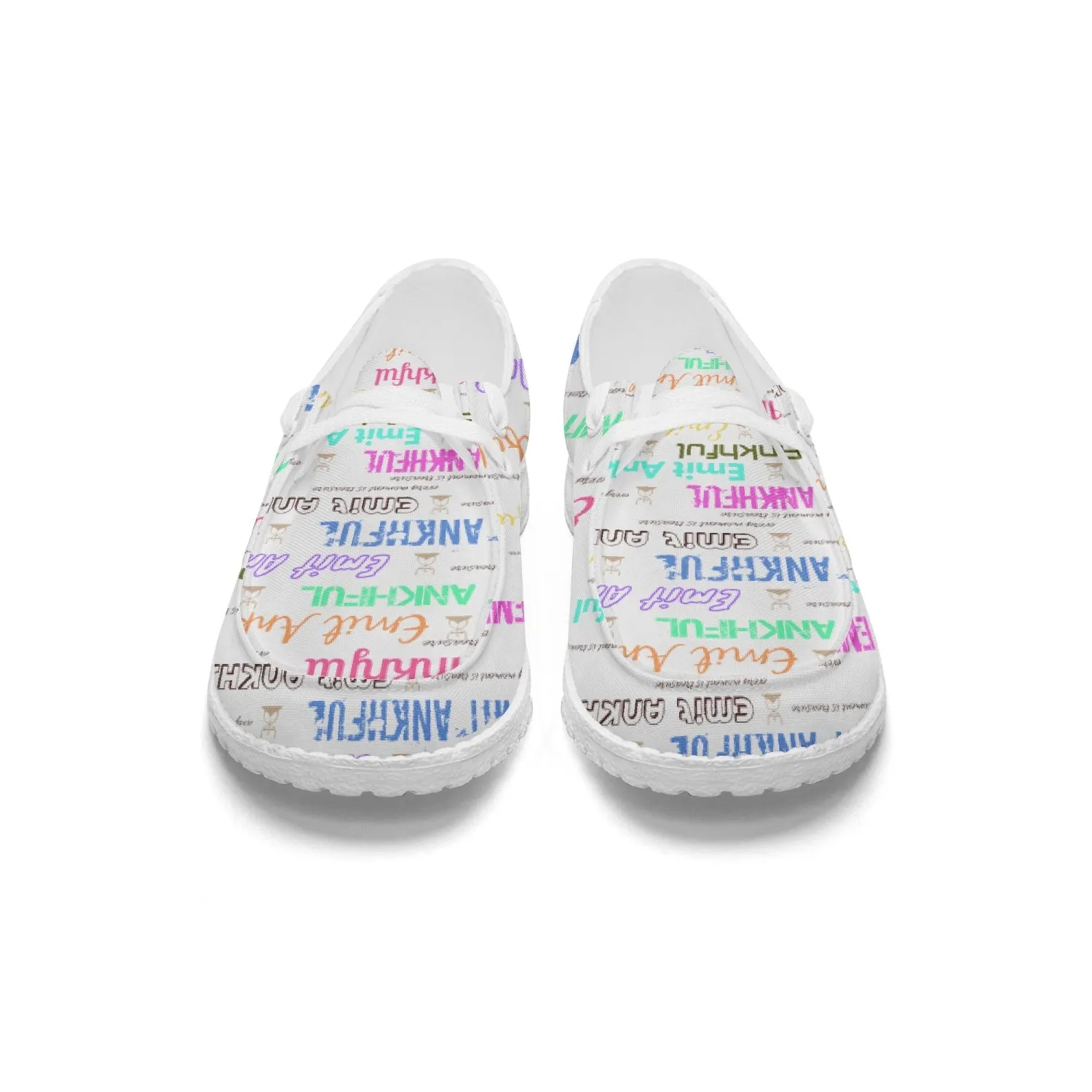 EXCLUSIVELY EXQUISITE ( Trendy Canvas Lace-up Loafers)