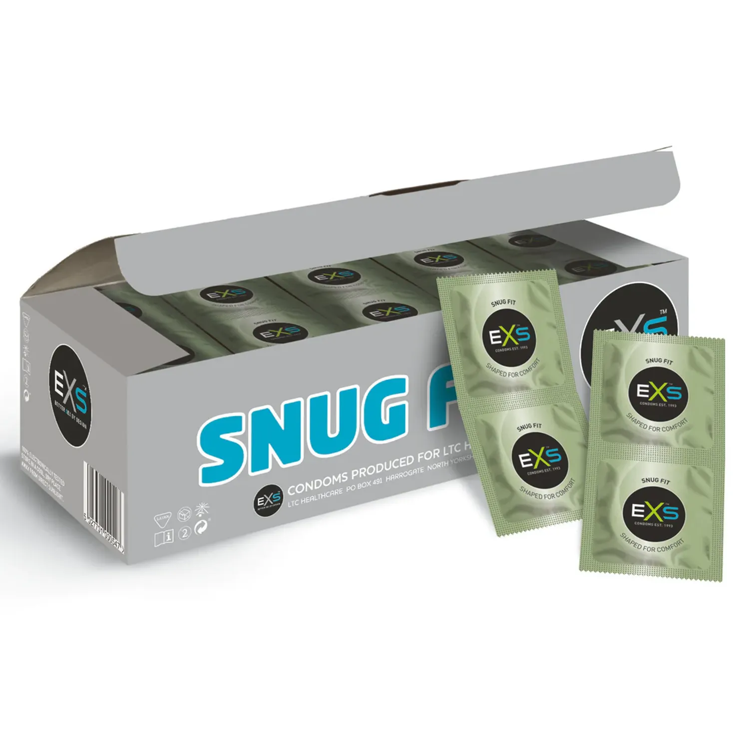 EXS Condoms | Snug Fit | Pack of 144