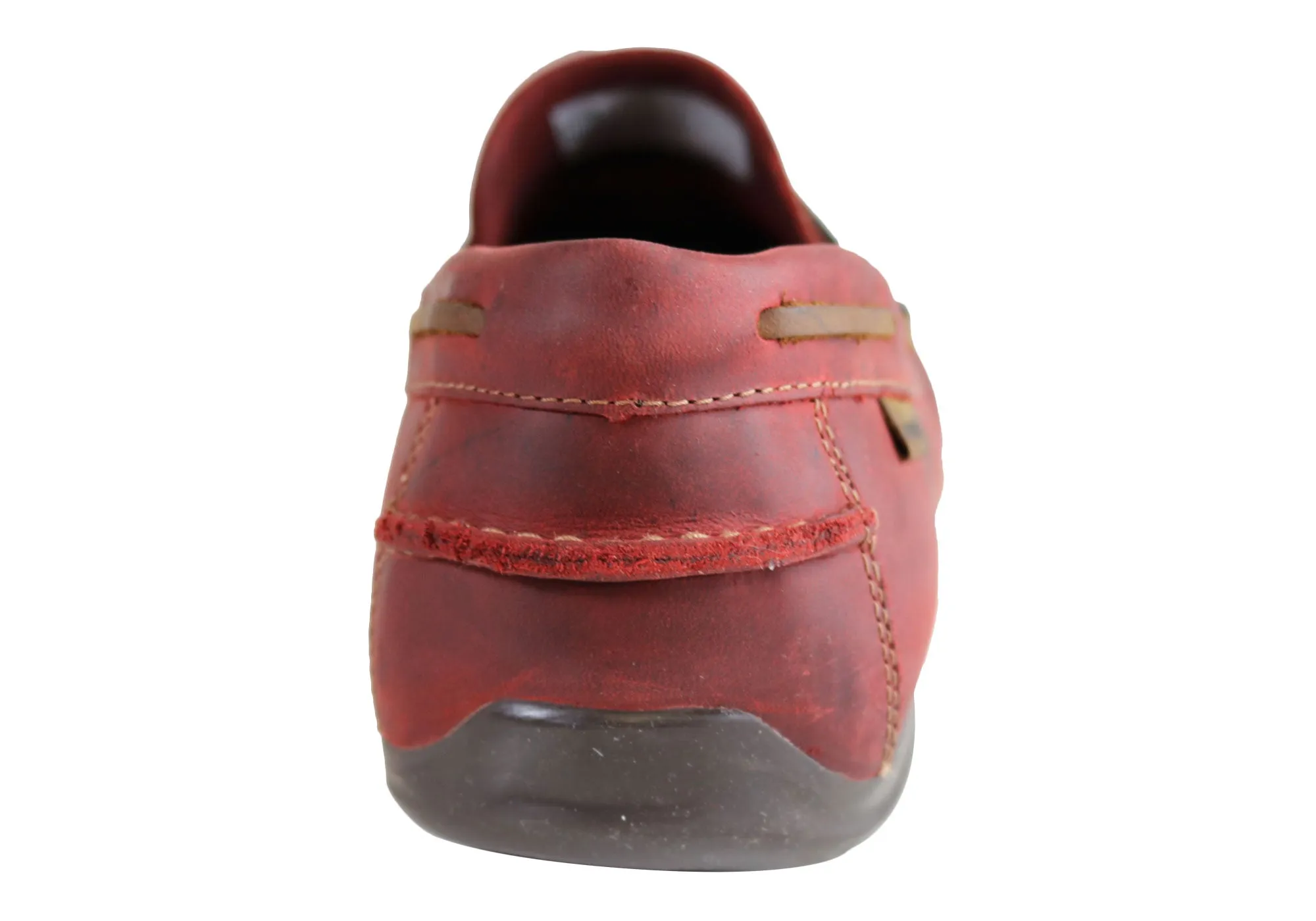 Ferricelli Mitchell Mens Leather Casual Loafer Shoes Made In Brazil