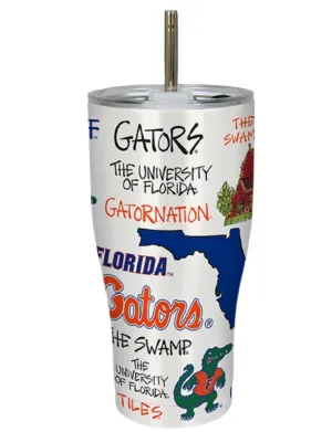 FLA Gators Tumbler Icon 30oz
