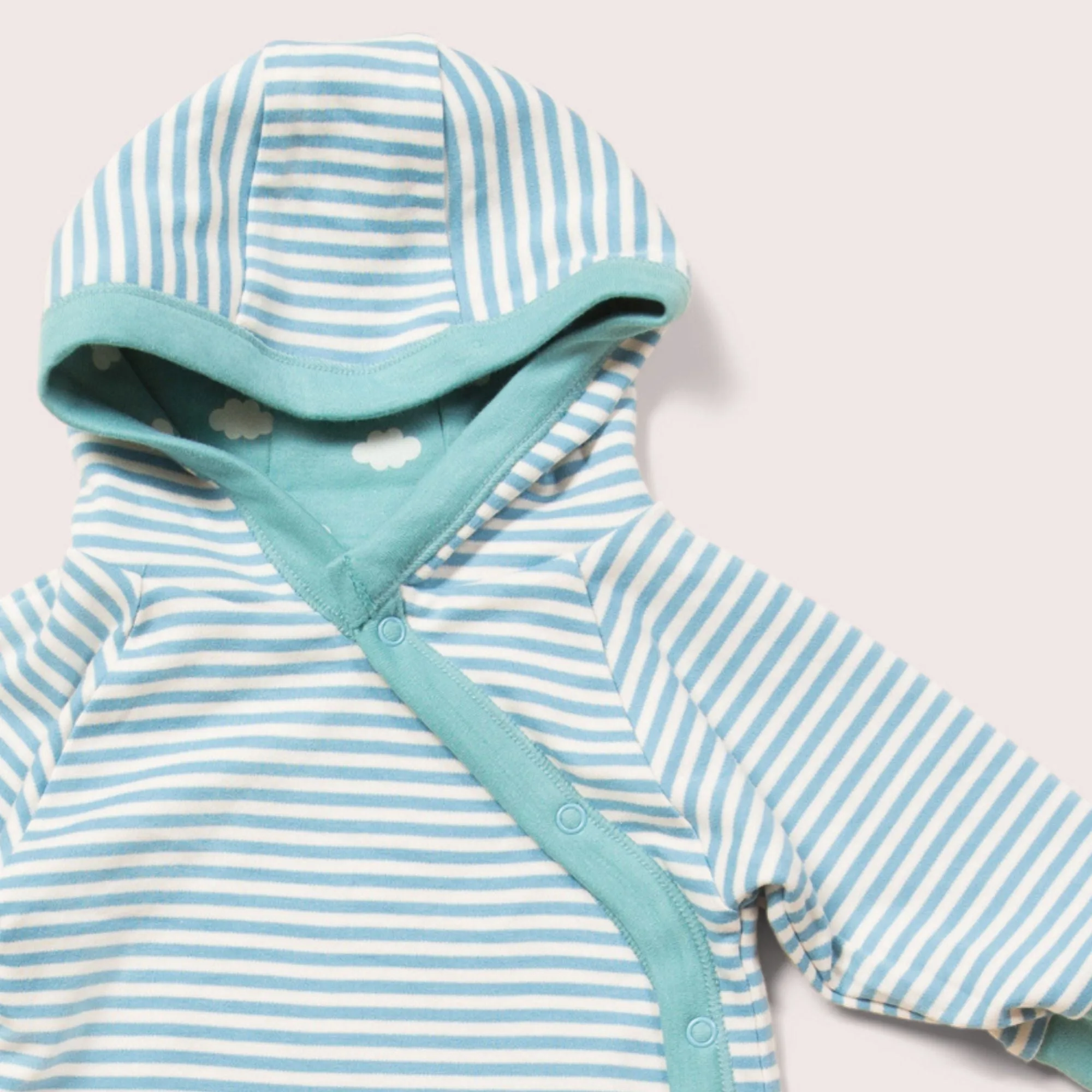 Fluffy Cloud Reversible Hooded Snug As A Bug Suit