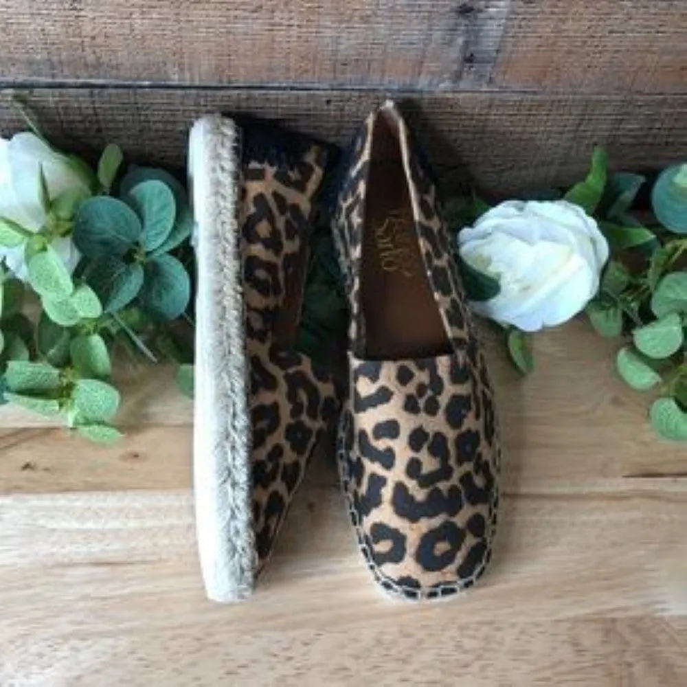 Franco Sarto Kenna Espadrille Flat, Size 6 M - Brown