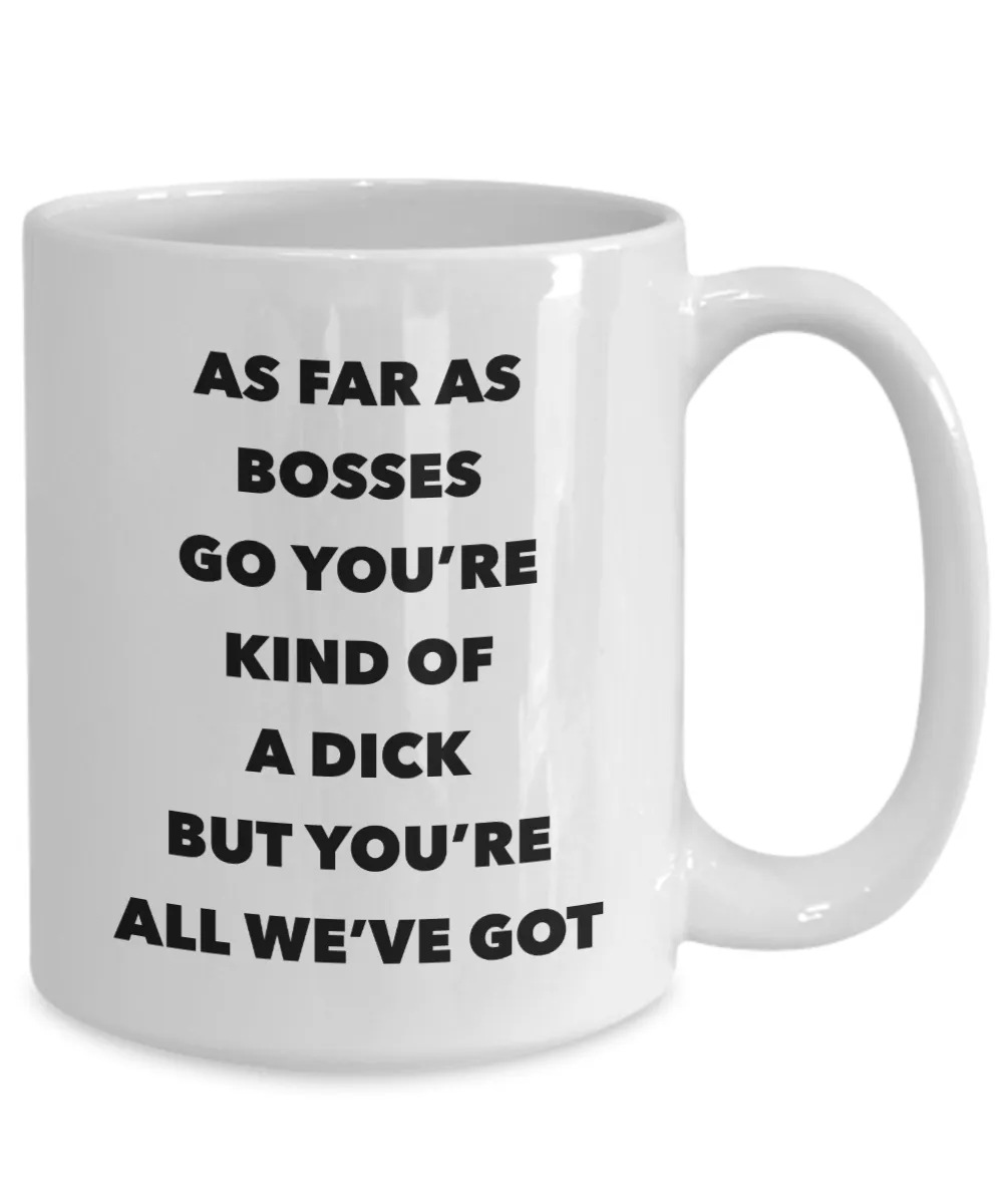 Funny Boss Gifts for Bosses Gag Gift Mug Ceramic Coffee Mug