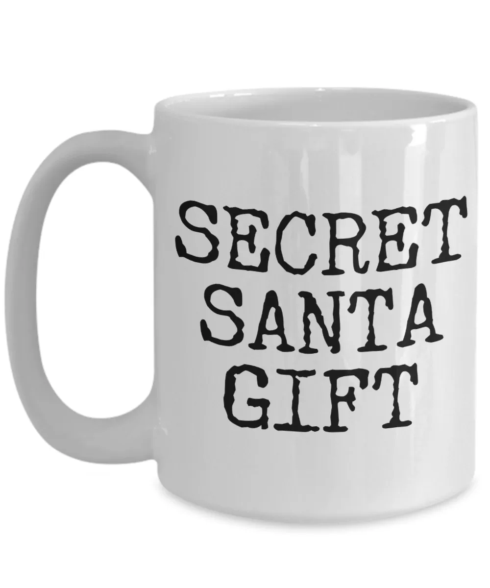 Funny Secret Santa Gift Mug Coffee Cup