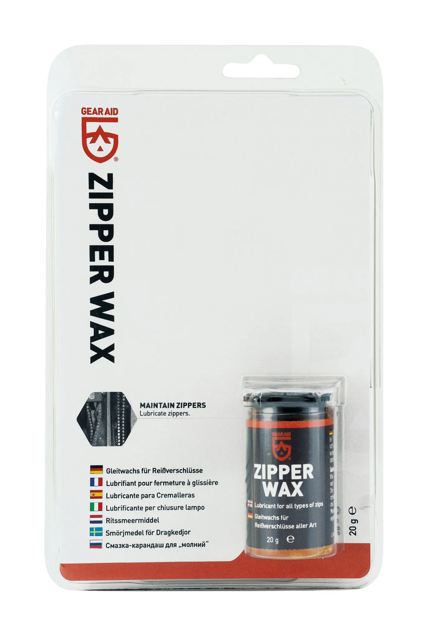 Gear Aid Zipper Wax