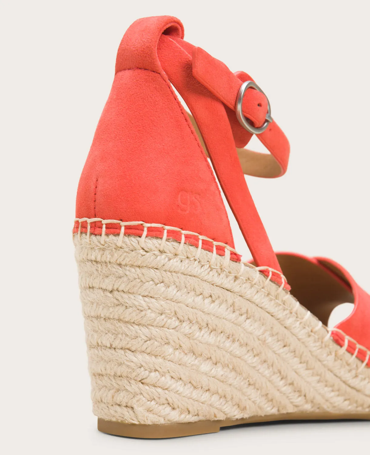 GENTLE SOULS - Charli Suede X-Band Espadrille Wedge Sandal