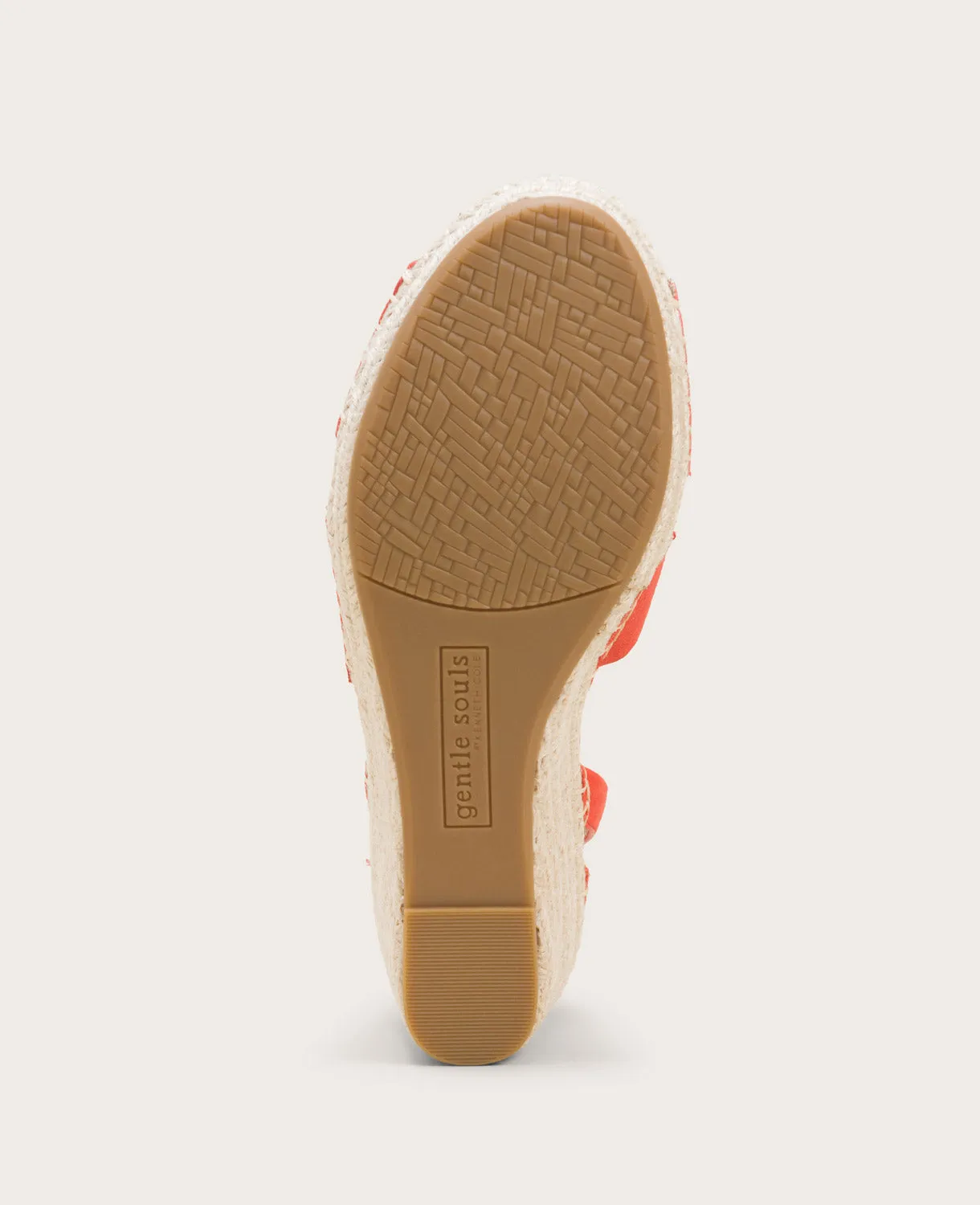 GENTLE SOULS - Charli Suede X-Band Espadrille Wedge Sandal