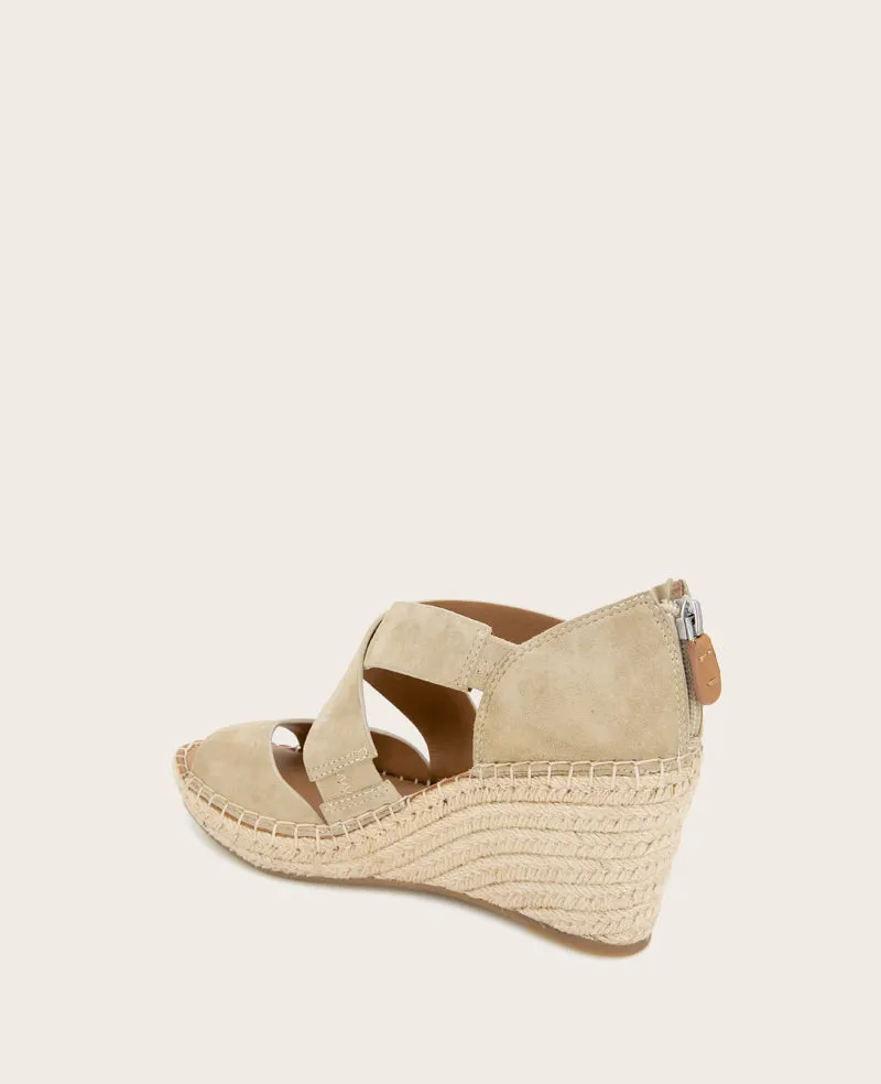 GENTLE SOULS - Corinne Suede Espadrille Wedge
