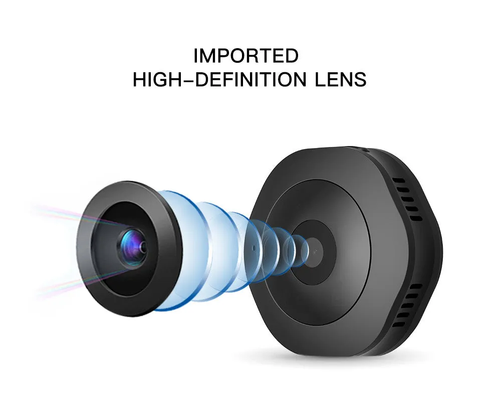 H6 DV Micro Camera Night Version Mini Action Camera with Motion Sensor Camcorder Voice Video Recorder Black