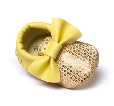 Handmade Soft Bottom Fashion Tassels Baby Moccasin born Babies Shoes 14-colors PU leather Prewalkers Boots