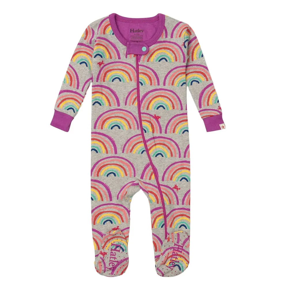 Hatley Footed Coverall (Rainbow Dreams)