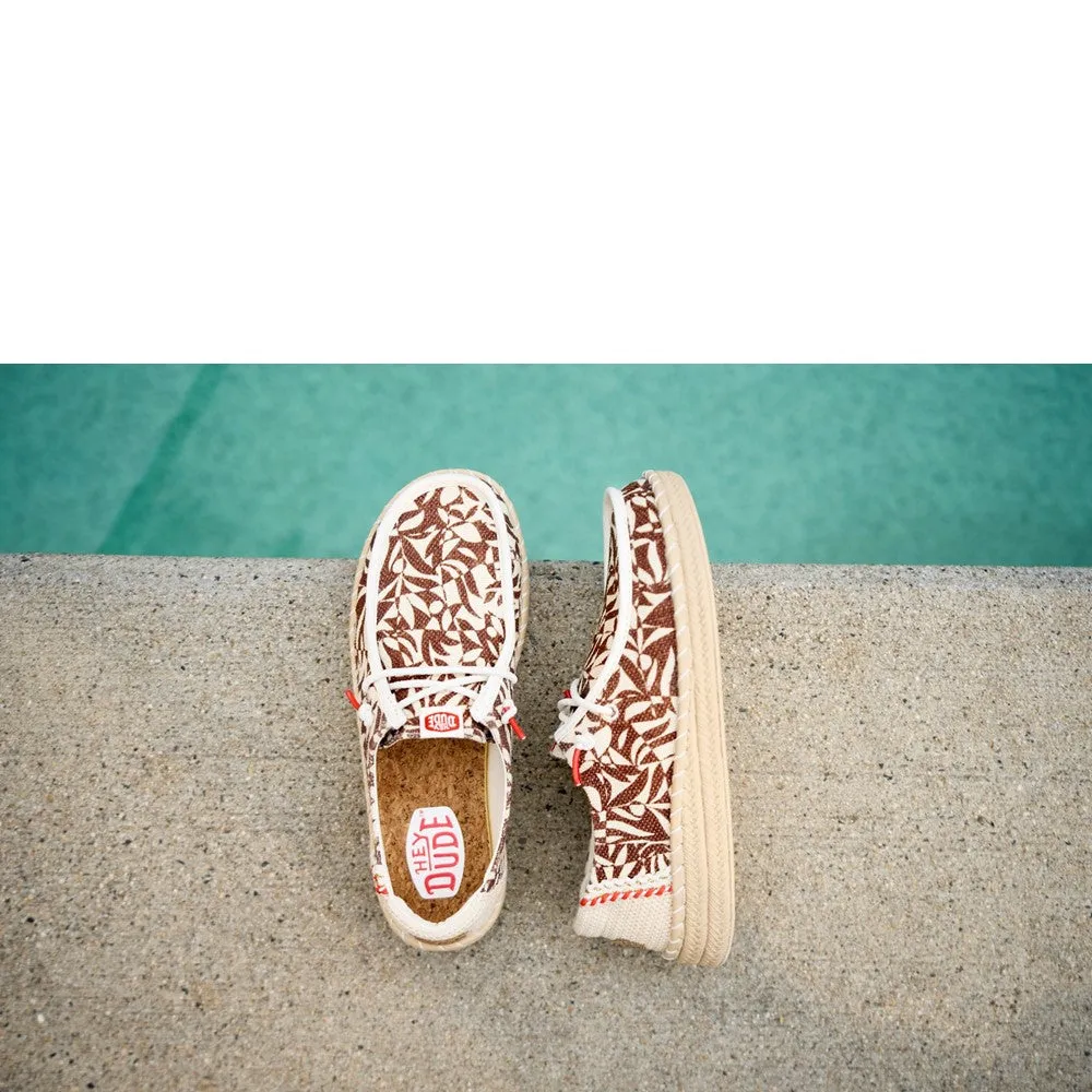 HEYDUDE Wendy Espadrille Retro Palm Shoes