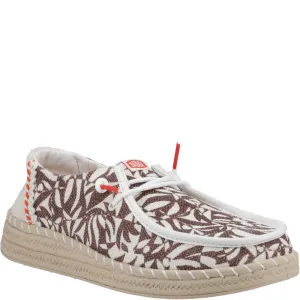 HEYDUDE Wendy Espadrille Retro Palm Shoes