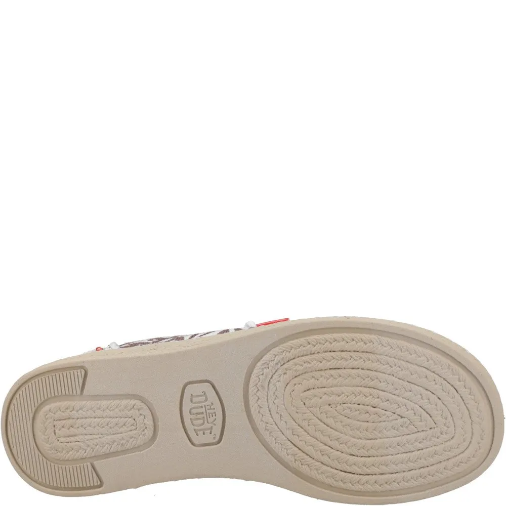 HEYDUDE Wendy Espadrille Retro Palm Shoes