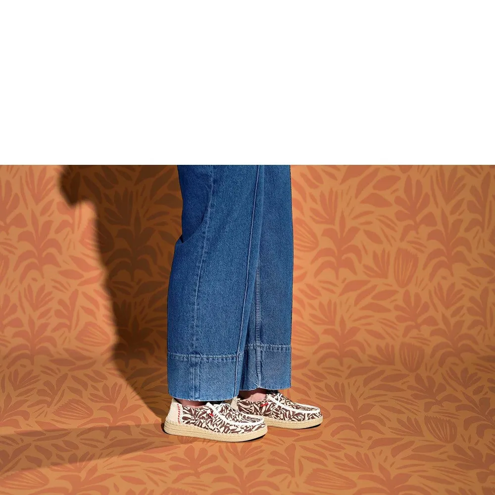 HEYDUDE Wendy Espadrille Retro Palm Shoes