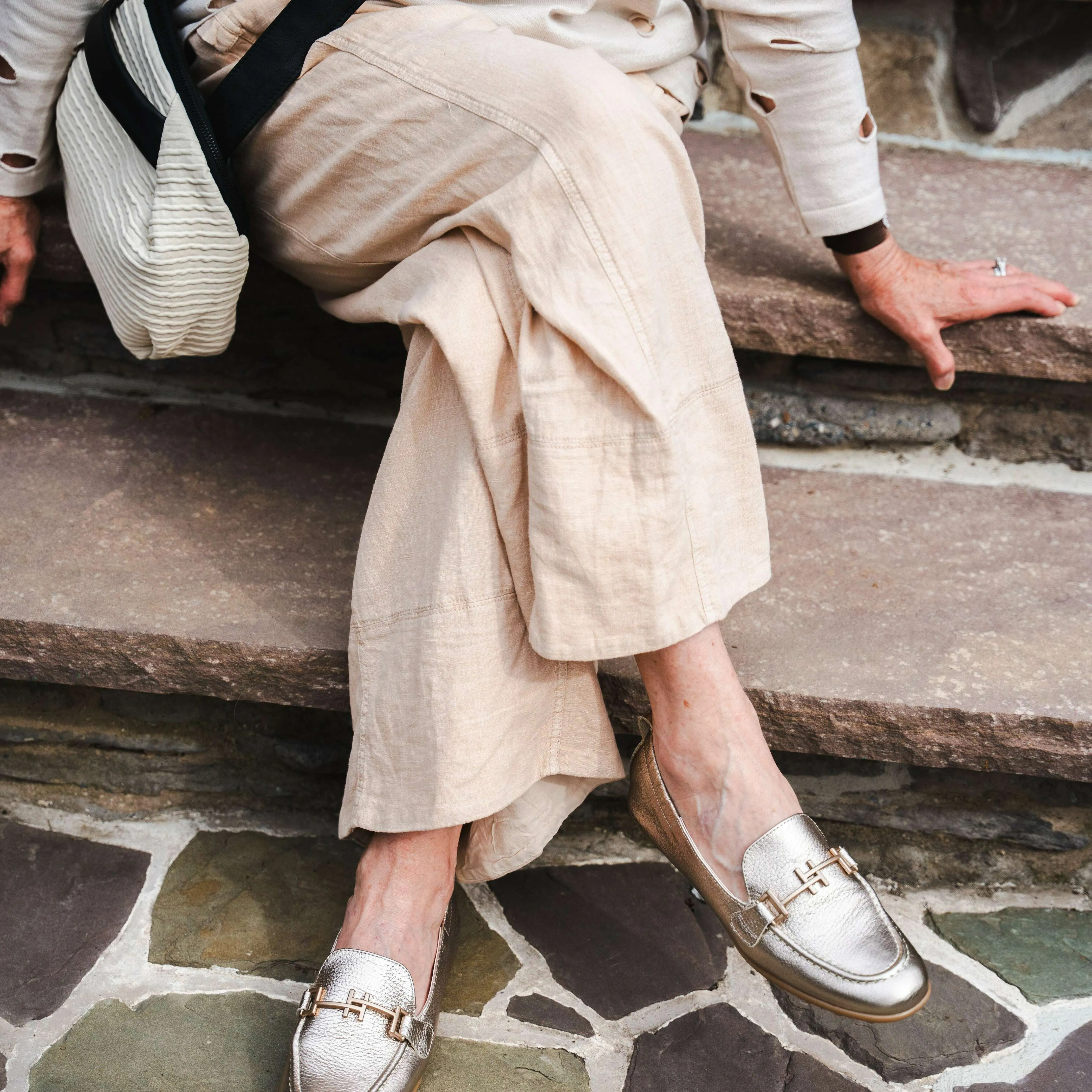 Hispanitas - Bombay Moccasin - Metallic