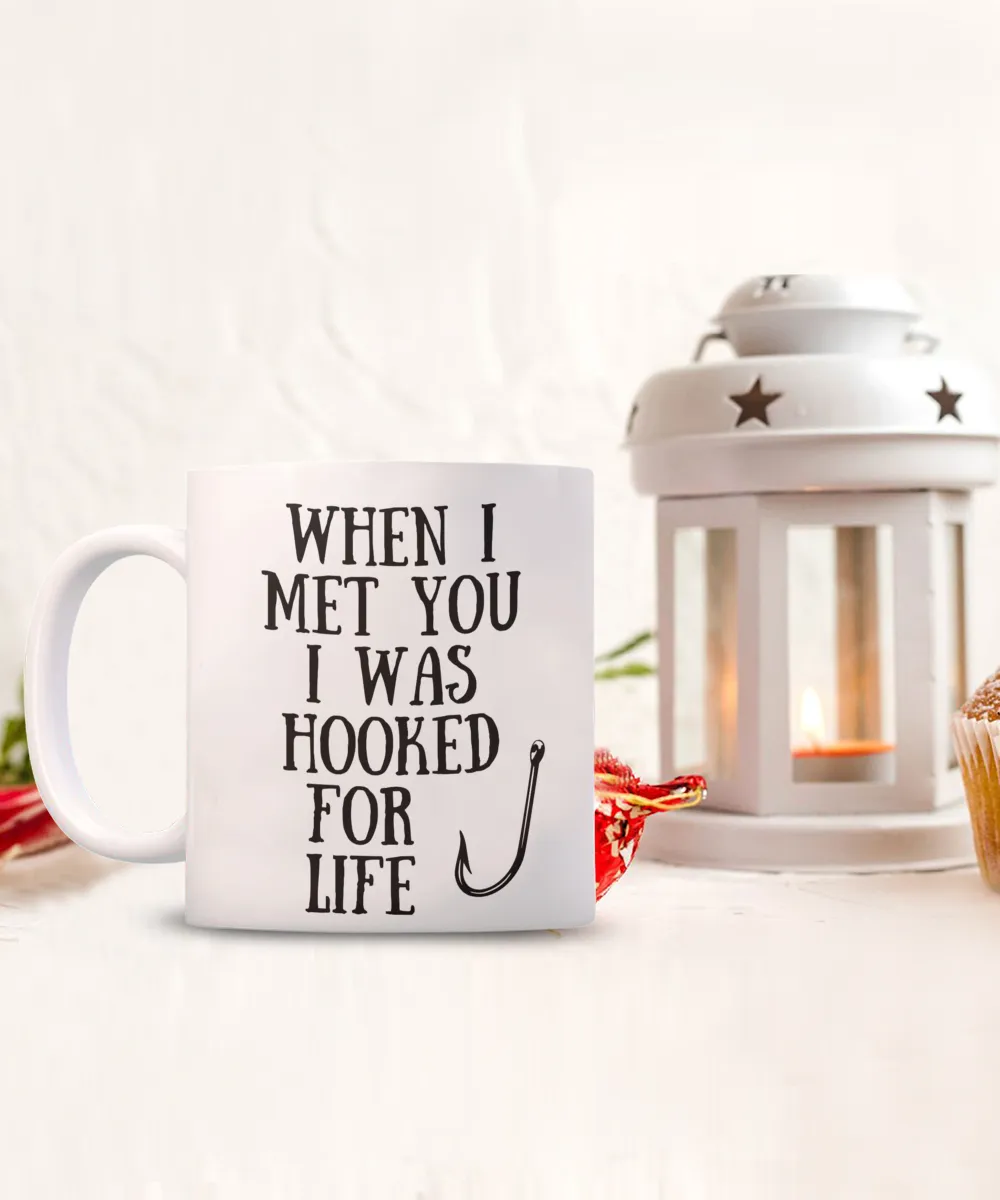 Hunting/Fishing Coffee Mugs, Anniversary Mug, Gift for Husband, From Wife