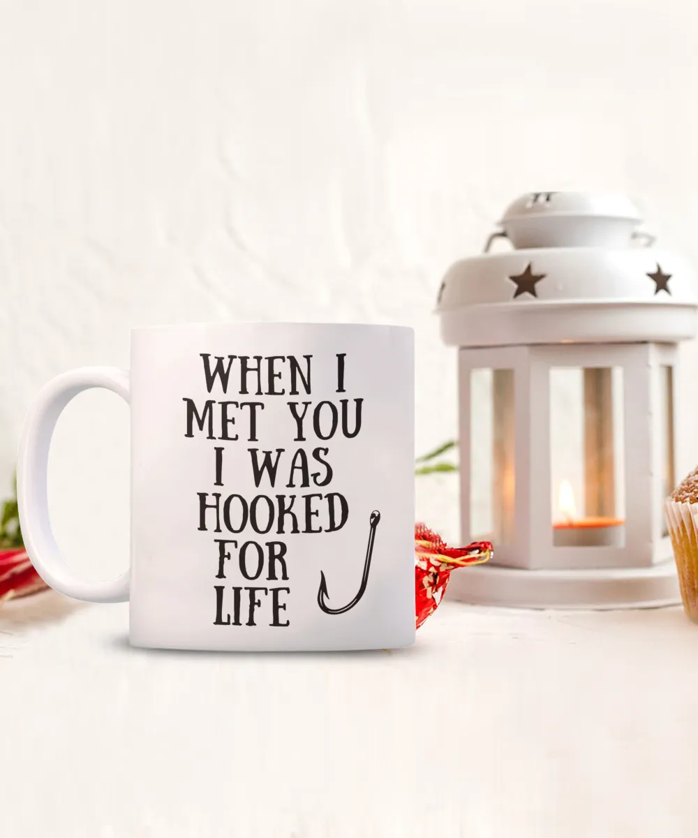 Hunting/Fishing Coffee Mugs, Anniversary Mug, Gift for Husband, From Wife