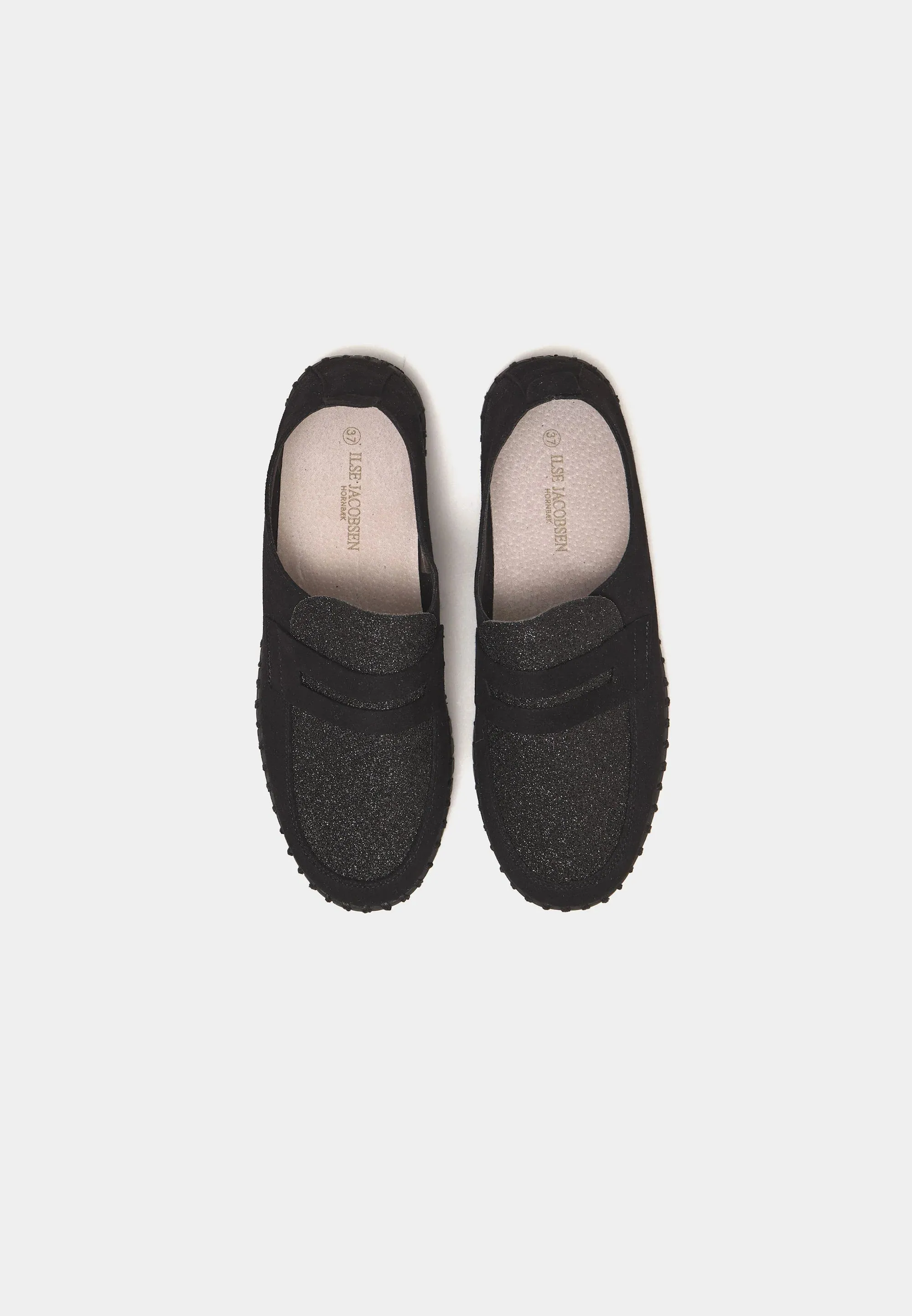 Ilse Jacobsen Tulip Black/Black Loafer 3878
