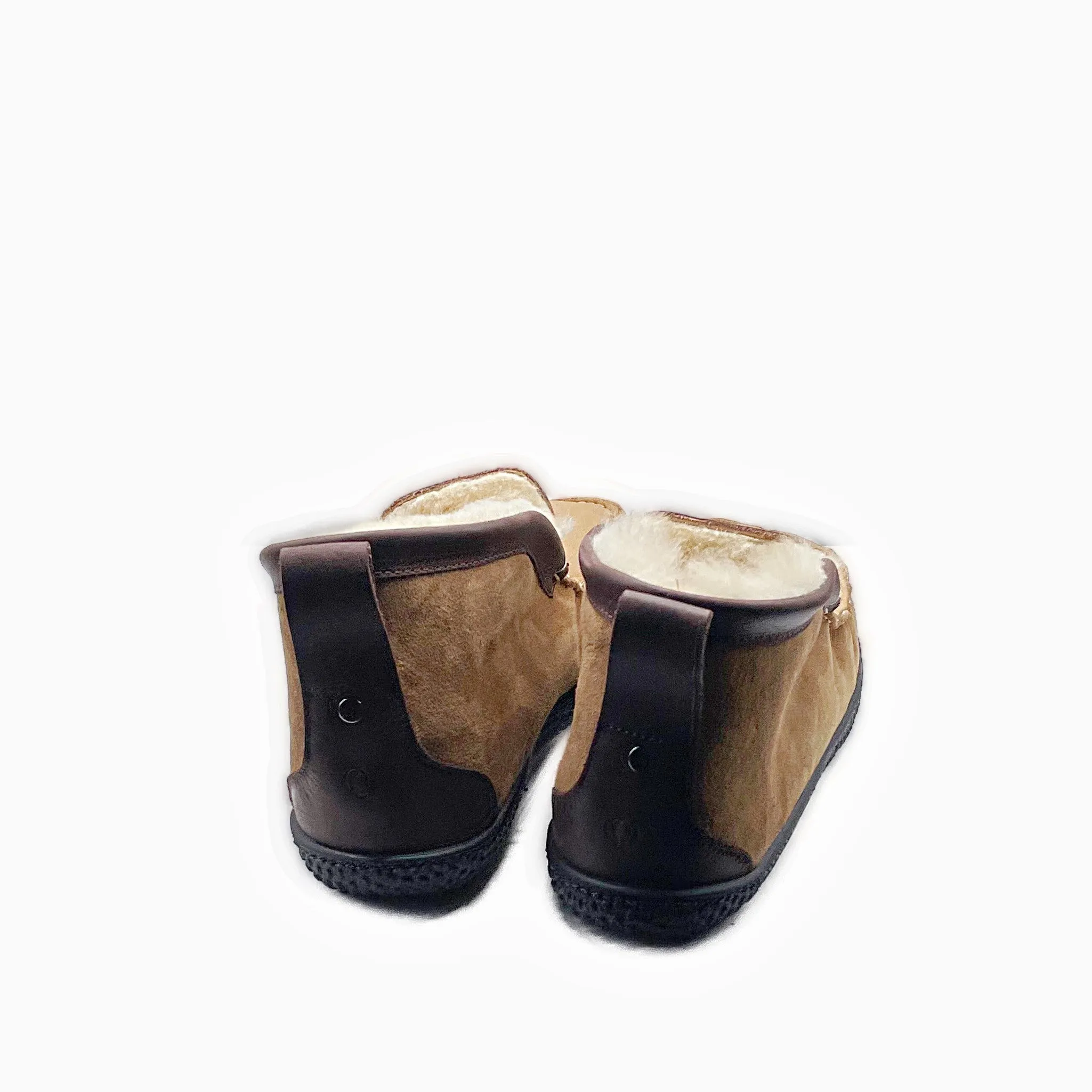 In Stock Men’s Quad ESQ Slipper: Chestnut