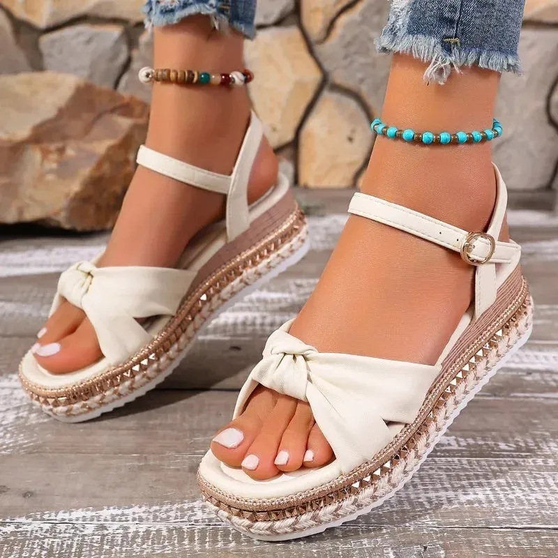 Isla™ - Buckle Strap Flat Sandals