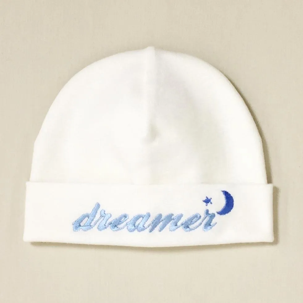 Itty Bitty Baby Embroidered Toques (White)
