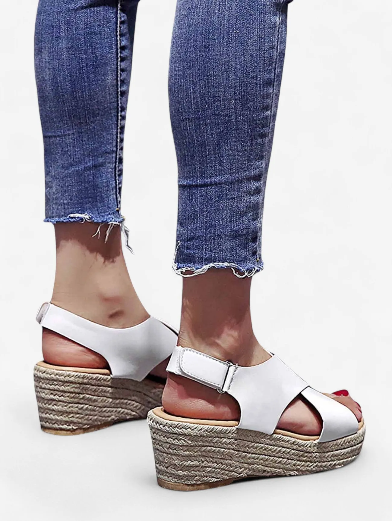 Jada | Women's Platform Espadrille Wedge Sandals