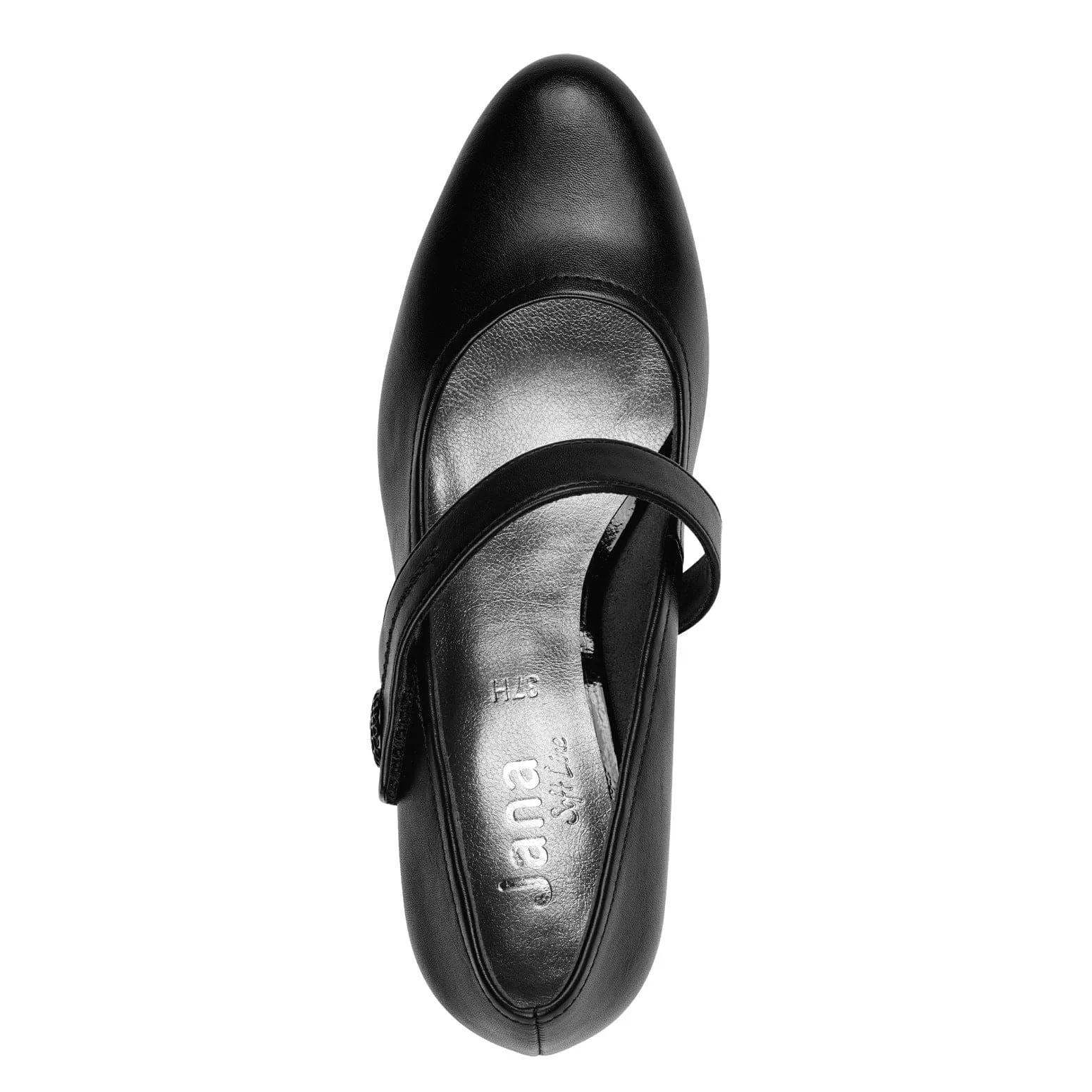 Jana Womens Black Softline High-Heel  8-22474-43