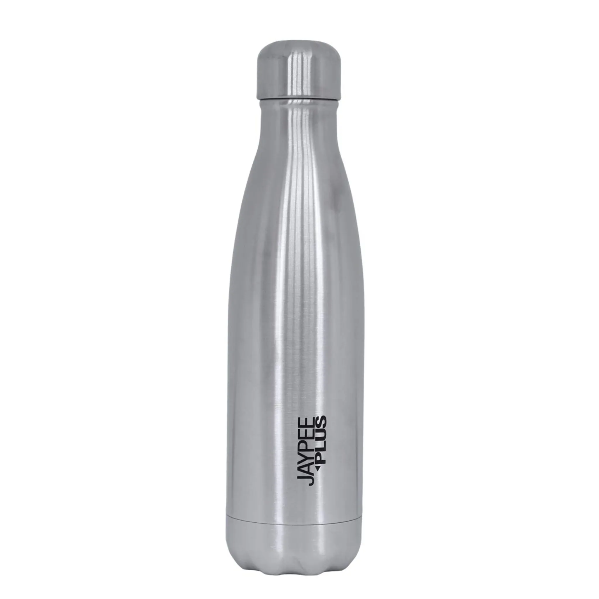 Jaypee Plus Alpha 500 Stainless Steel Water Bottle, 500 ml, Metallic